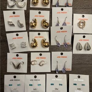 Joe Fresh Earrings bulk LOT